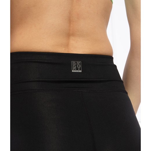 DKNY Sport Legginsy | Slim Fit | high waist M okazyjna cena Gomez Fashion Store