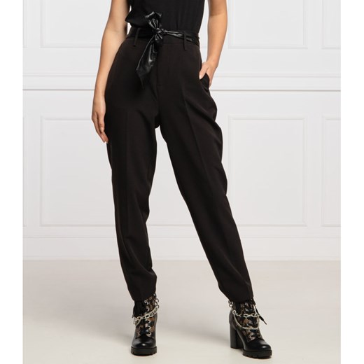 GUESS JEANS Spodnie HOPE | Regular Fit | high waist S okazyjna cena Gomez Fashion Store