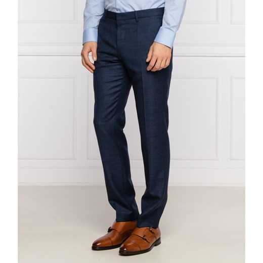 BOSS Wełniane spodnie Ben2 | Slim Fit 54 promocja Gomez Fashion Store