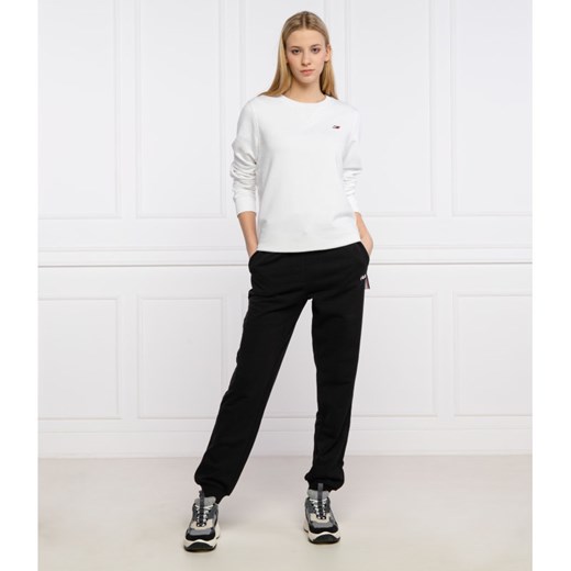 FILA Spodnie dresowe EDENA | Comfort fit | high waist Fila XS okazja Gomez Fashion Store