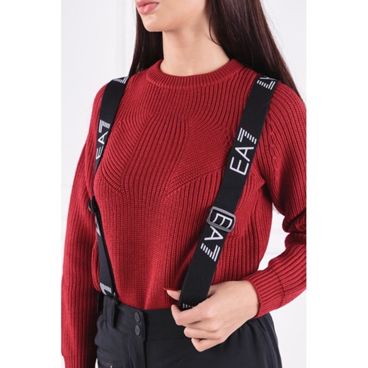 EA7 Spodnie narciarskie | Regular Fit M okazja Gomez Fashion Store