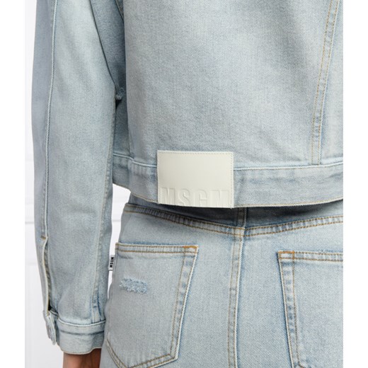 MSGM Kurtka jeansowa | Cropped Fit 36 okazja Gomez Fashion Store