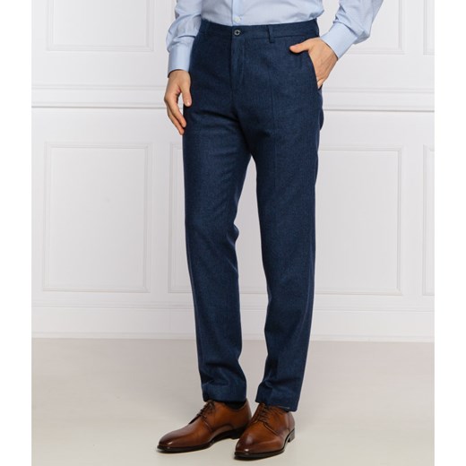Tommy Tailored Wełniane spodnie FLEX | Slim Fit Tommy Tailored 54 wyprzedaż Gomez Fashion Store
