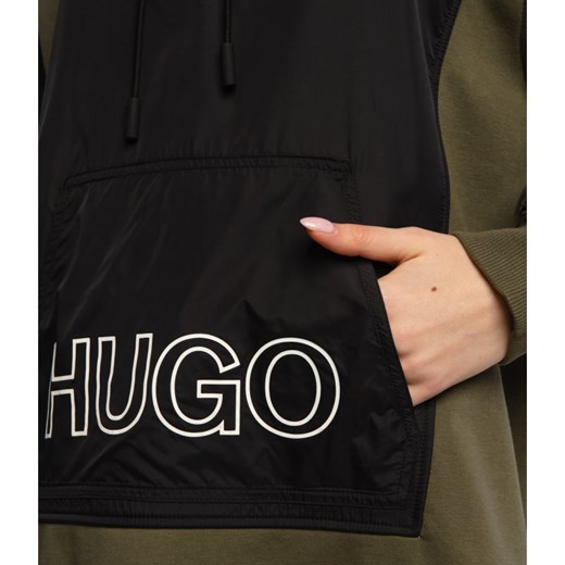 HUGO Kurtka Dalarisa | Oversize fit S okazja Gomez Fashion Store