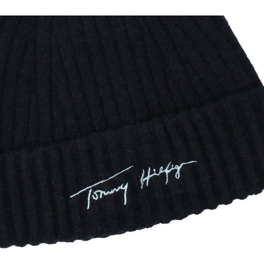 Tommy Hilfiger Czapka | z dodatkiem wełny Tommy Hilfiger Uniwersalny promocyjna cena Gomez Fashion Store