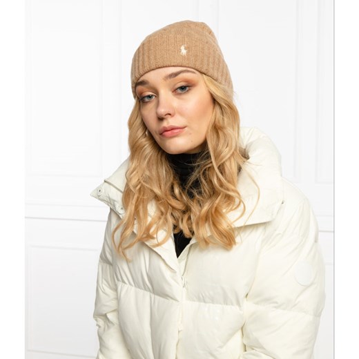 POLO RALPH LAUREN Wełniana czapka | z dodatkiem kaszmiru Polo Ralph Lauren Uniwersalny wyprzedaż Gomez Fashion Store