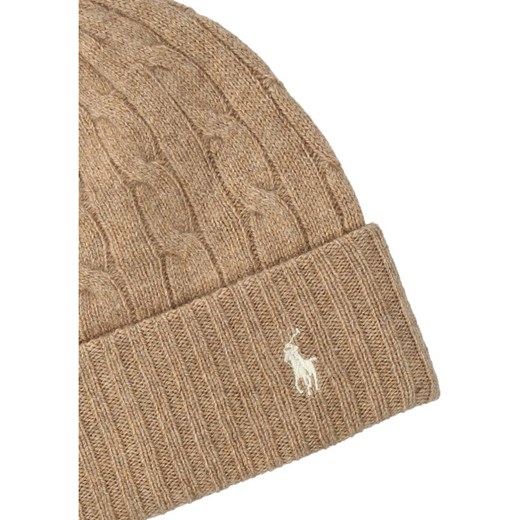 POLO RALPH LAUREN Wełniana czapka | z dodatkiem kaszmiru Polo Ralph Lauren Uniwersalny okazyjna cena Gomez Fashion Store