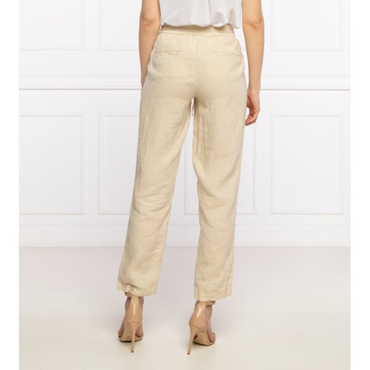 Marc O' Polo Lniane spodnie | Straight fit 34 okazyjna cena Gomez Fashion Store