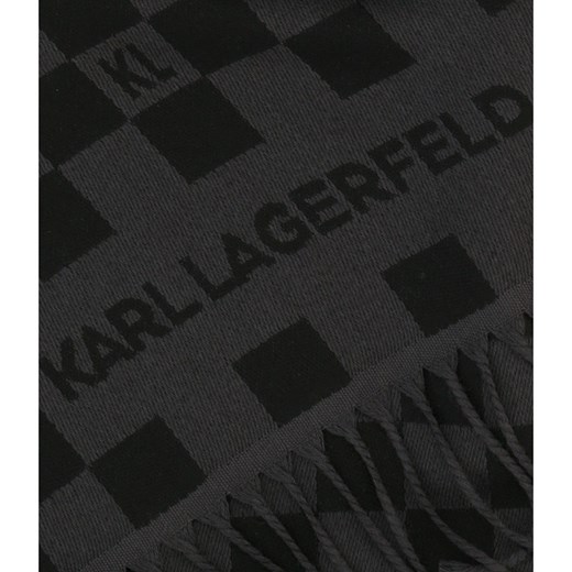 Karl Lagerfeld Wełniany szal Karl Lagerfeld Uniwersalny promocyjna cena Gomez Fashion Store