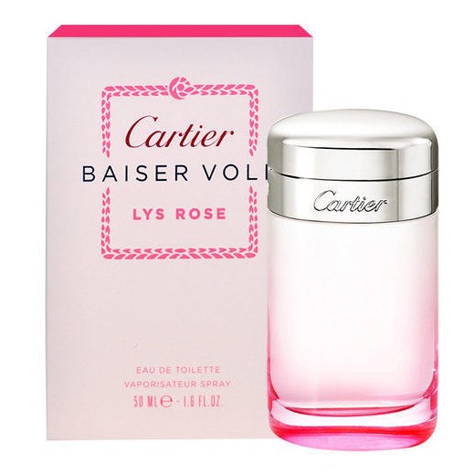 Cartier Baiser Vole Lys Rose 50ml W Woda toaletowa perfumy-perfumeria-pl rozowy woda