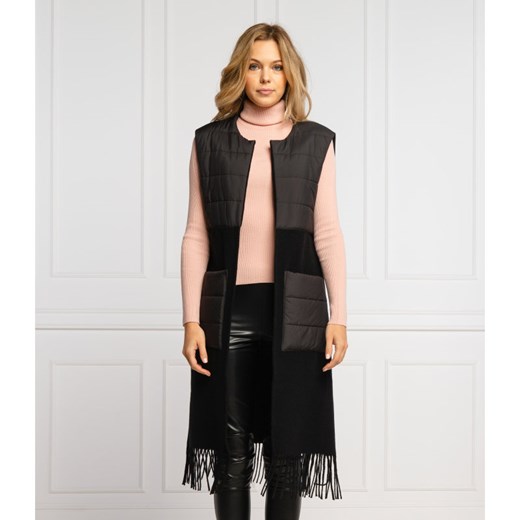 Marc Cain Wełniany bezrękawnik | Regular Fit Marc Cain 34 okazyjna cena Gomez Fashion Store