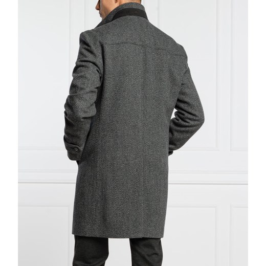 BOSS Wełniany płaszcz Tammo 52 okazyjna cena Gomez Fashion Store