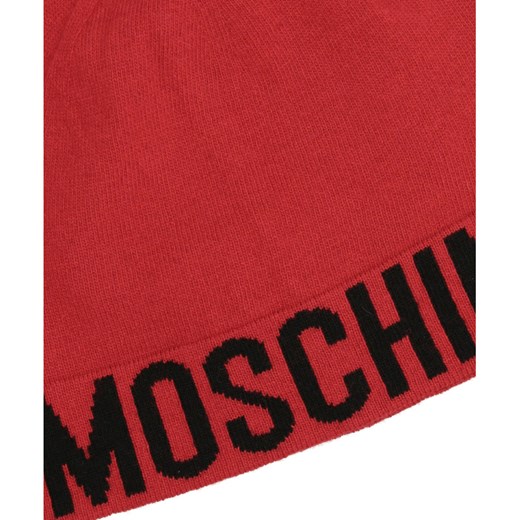 Moschino Czapka | z dodatkiem wełny i kaszmiru Moschino Uniwersalny okazja Gomez Fashion Store