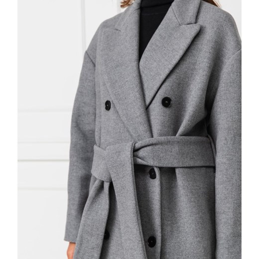 MSGM Wełniany płaszcz 36 okazja Gomez Fashion Store