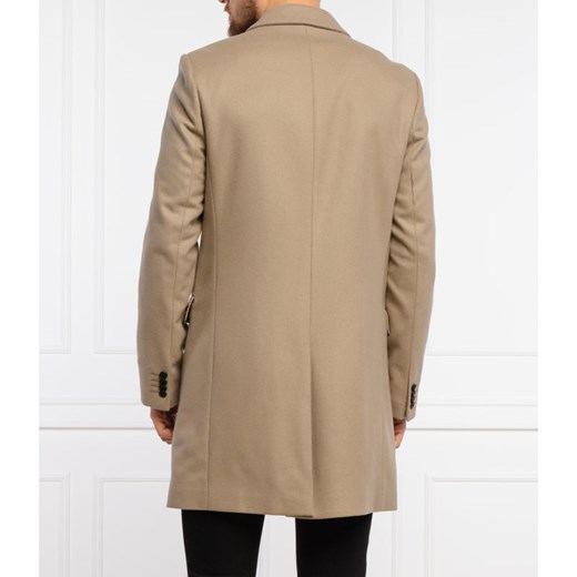 HUGO Wełniany płaszcz MIGOR 2141 52 wyprzedaż Gomez Fashion Store