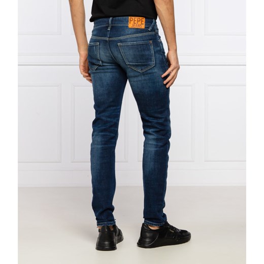 Pepe Jeans London Jeansy HATCH WORN | Slim Fit | low waist 38/34 okazja Gomez Fashion Store