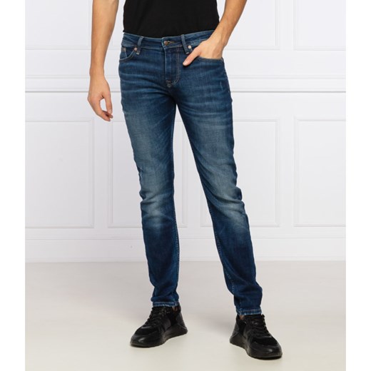 Pepe Jeans London Jeansy HATCH WORN | Slim Fit | low waist 38/34 Gomez Fashion Store wyprzedaż
