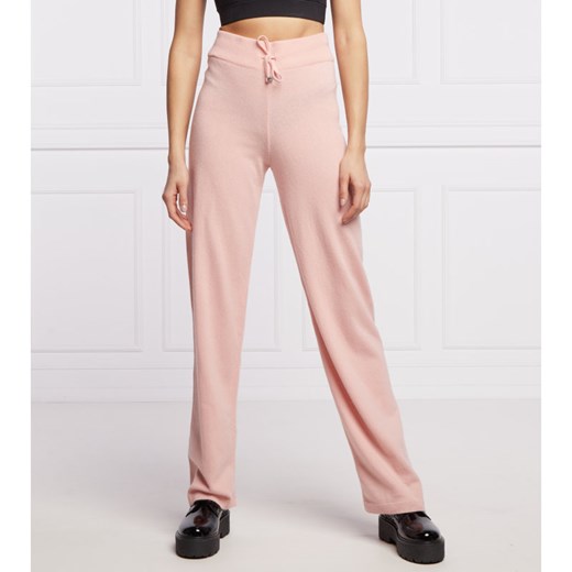 Juicy Couture Spodnie dresowe | Regular Fit | z dodatkiem wełny i kaszmiru Juicy Couture XL okazja Gomez Fashion Store