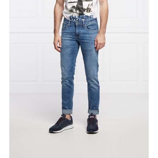 Pepe Jeans London Jeansy match | Slim Fit | low waist 38/34 okazja Gomez Fashion Store