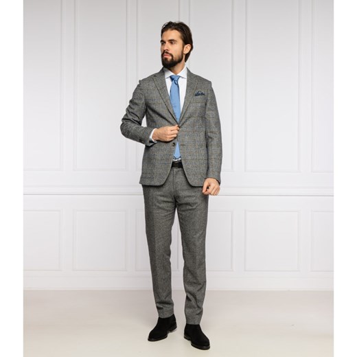 Tommy Tailored Wełniane spodnie | Slim Fit | z dodatkiem jedwabiu Tommy Tailored 48 Gomez Fashion Store okazja