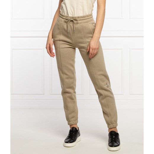 CALVIN KLEIN JEANS Spodnie dresowe MONOGRAM | Regular Fit XS okazja Gomez Fashion Store