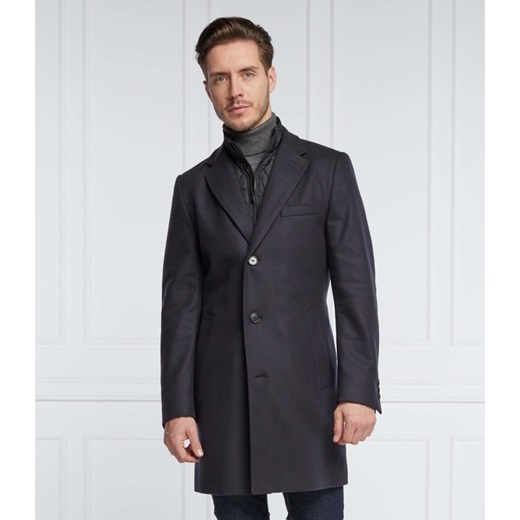 HUGO Wełniany płaszcz Milogan 2141 48 wyprzedaż Gomez Fashion Store