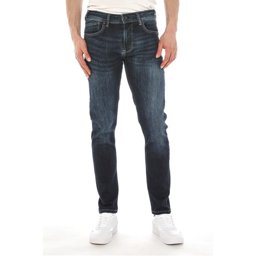 jeansy męskie pepe jeans pm200338df42 granatowe ze sklepu Royal Shop w kategorii Jeansy męskie - zdjęcie 128107910