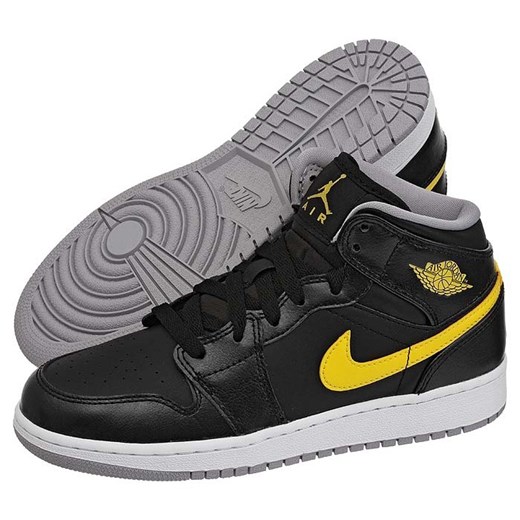 Buty Nike Air Jordan 1 Mid BG (NI531-a) butsklep-pl szary kolorowe