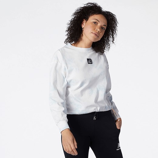 Bluza damska New Balance w sportowym stylu z napisami 