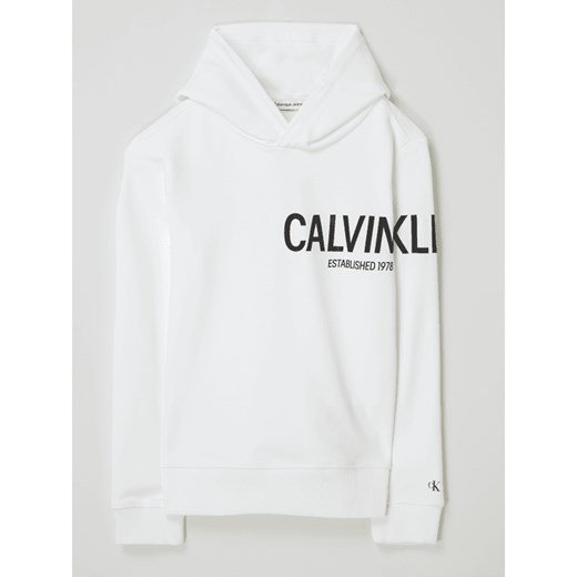 Bluza chłopięca biała Calvin Klein 