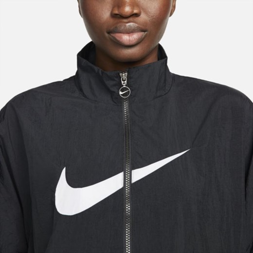 Damska kurtka z tkaniny Nike Sportswear Essential - Czerń Nike S Nike poland