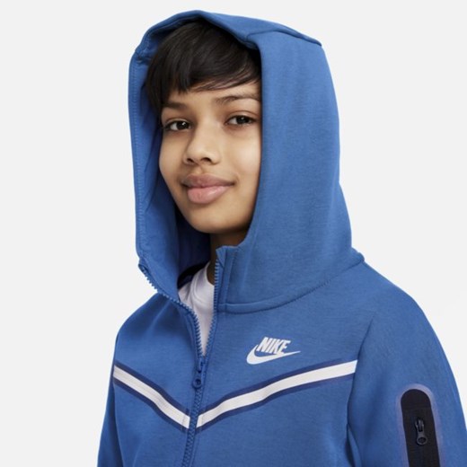 Rozpinana bluza z kapturem dla dużych dzieci (chłopców) Nike Sportswear Tech Nike S Nike poland
