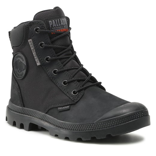 Trapery Palladium - Pampa Sc Wpn U-S 77235-010-M Black/Black ze sklepu eobuwie.pl w kategorii Buty zimowe męskie - zdjęcie 128185110