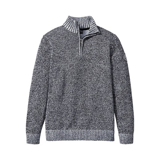 Sweter ze stójką z bawełny | bonprix 56/58 (XL) bonprix