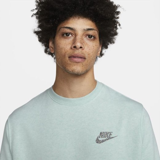 Męska bluza z dzianiny Nike Sportswear - Zieleń Nike S wyprzedaż Nike poland