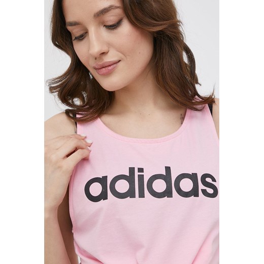 Bluzka damska Adidas z okrągłym dekoltem 