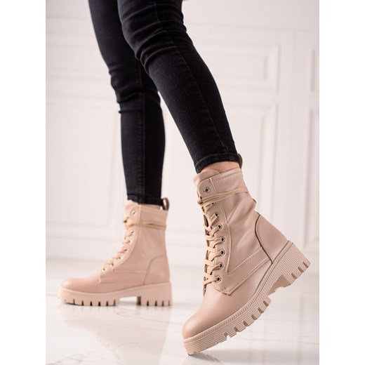 CzasNaButy botki wiązane 