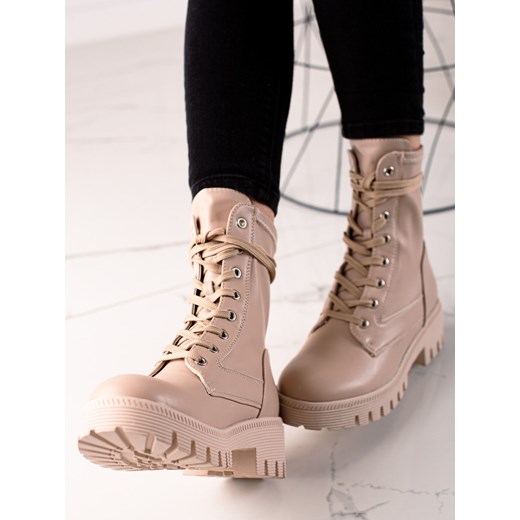 CzasNaButy botki na jesień wiązane 