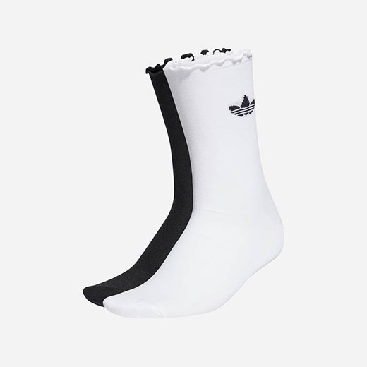 Skarpetki damskie białe Adidas w nadruki 