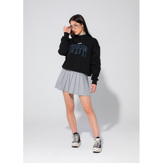 Bluza damska Local Heroes z napisem krótka