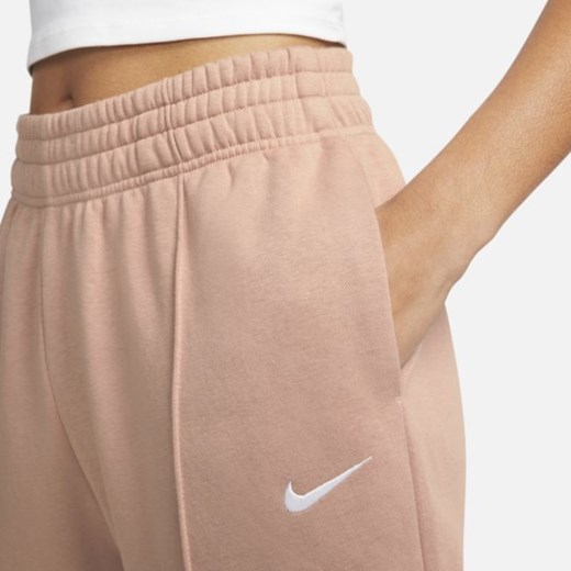 Damskie spodnie z dzianiny Nike Sportswear Essential Collection - Różowy Nike M Nike poland