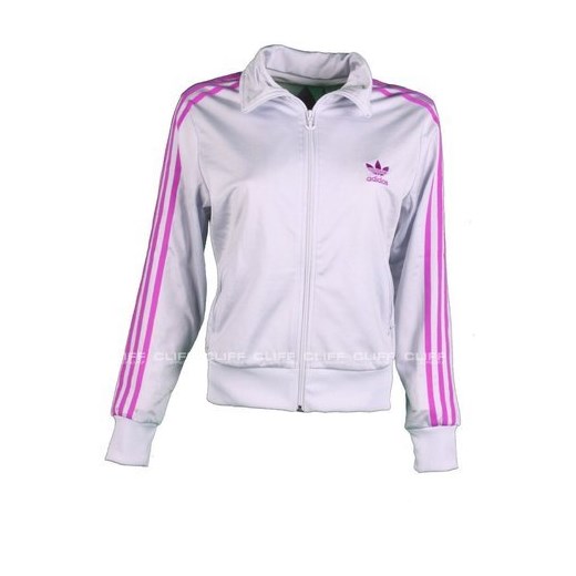 BLUZA ADIDAS FIREBIRD TT cliffsport-pl fioletowy bawełniane