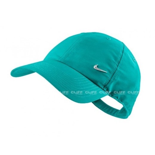 CZAPKA NIKE EMEA METAL SWOOSH CAP cliffsport-pl niebieski bawełniane