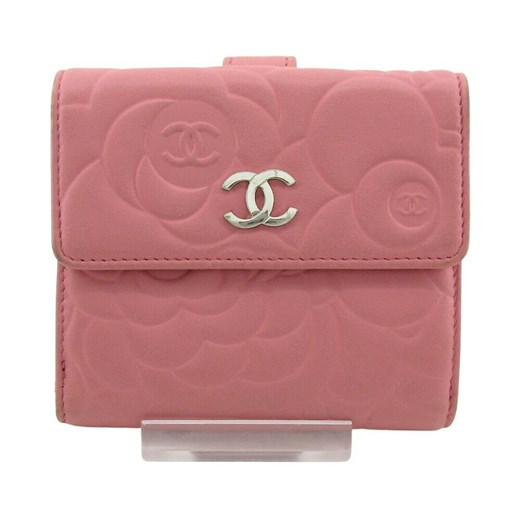 Portfel damski Chanel różowy w stylu retro