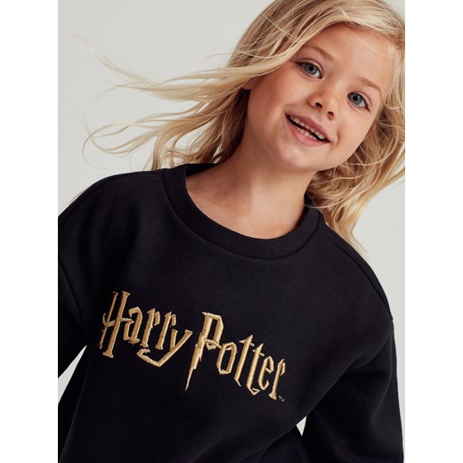 Reserved - Bluza Harry Potter - Czarny Reserved 140 wyprzedaż Reserved