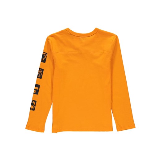 T-shirt chłopięce pomarańczowa Gap na wiosnę 