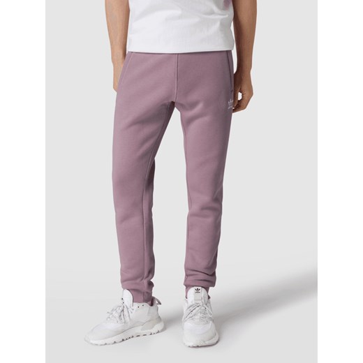 Spodnie męskie różowe Adidas Originals bawełniane 