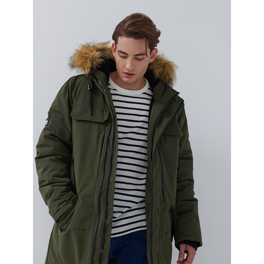 Parka z kapturem - Khaki House L House