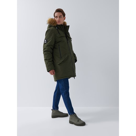 Parka z kapturem - Khaki House XL House