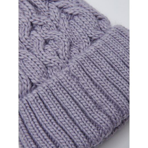 Czapka z pomponem - Fioletowy House S wyprzedaż House